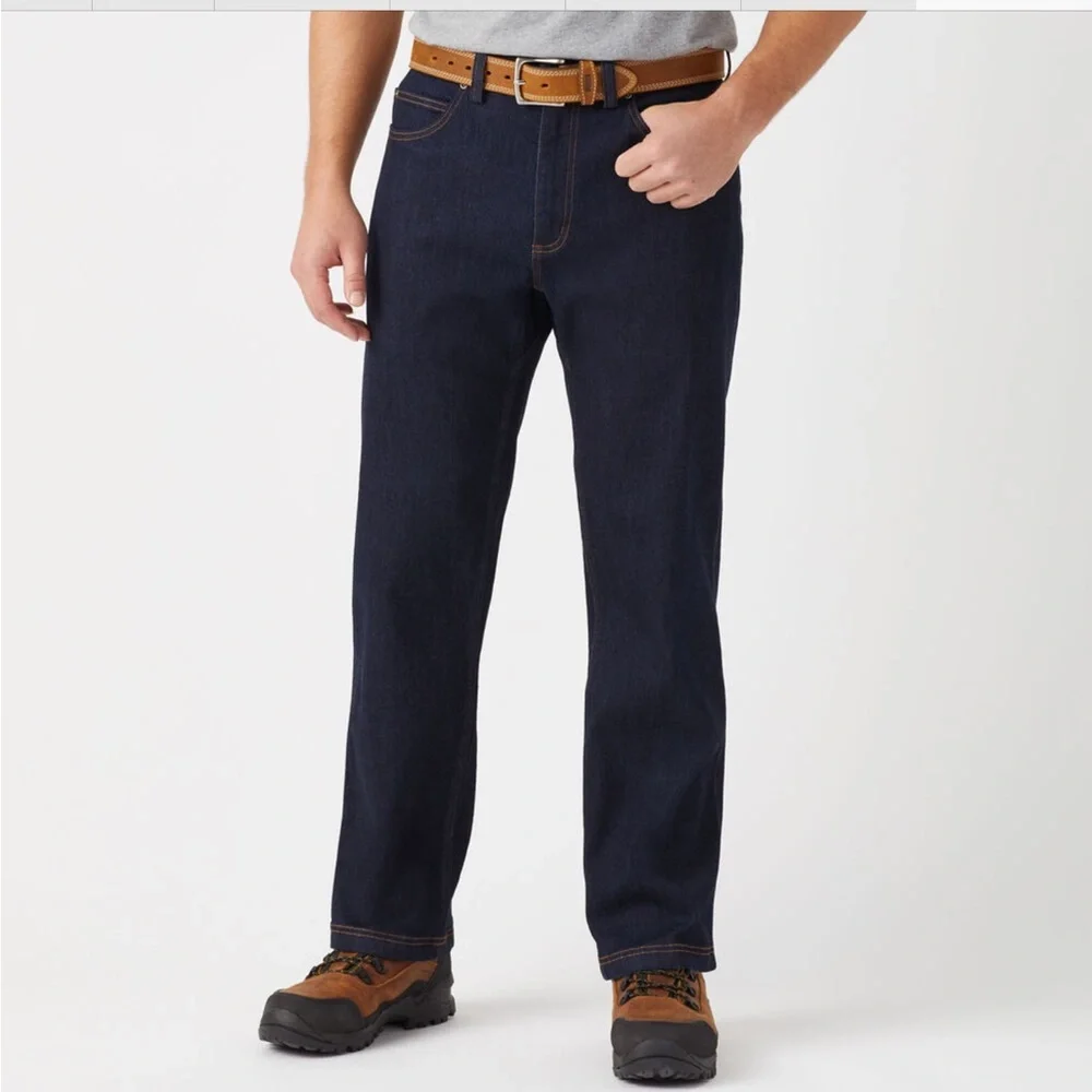 Duluth Trading DuluthFlex CoolMax ballroom jeans Size 38 x 30 Dark wash